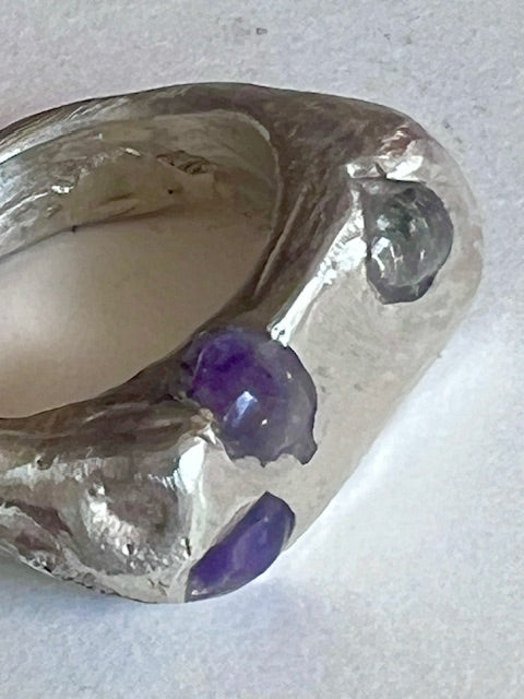 Purple-White