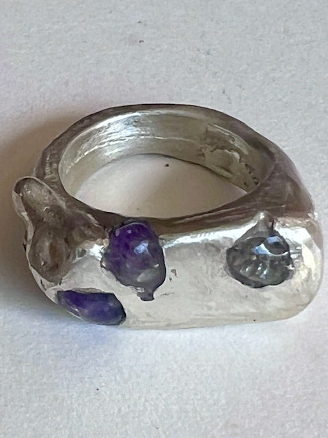 Purple-White